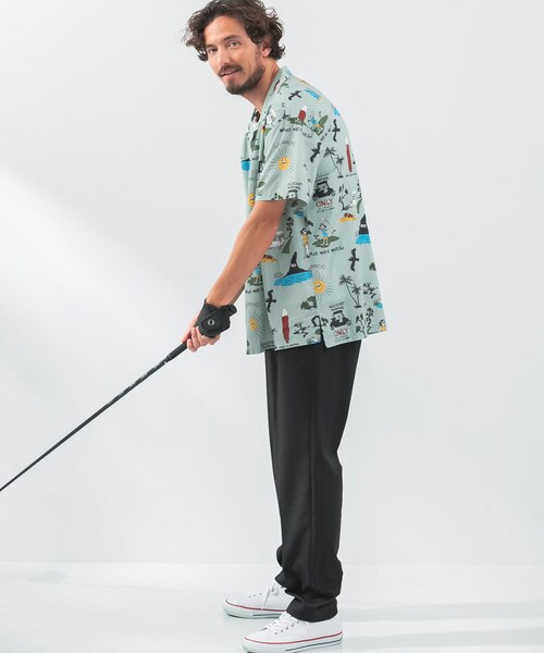 URBAN RESEARCH Sonny Label（アーバンリサーチサニーレーベル）の「『接触冷感/防シワ』OOPS　ファンマーツイルパンツ（その他パンツ・メンズ・ネイビー/ブラック/ベージュ・M/L）」の8枚目の写真