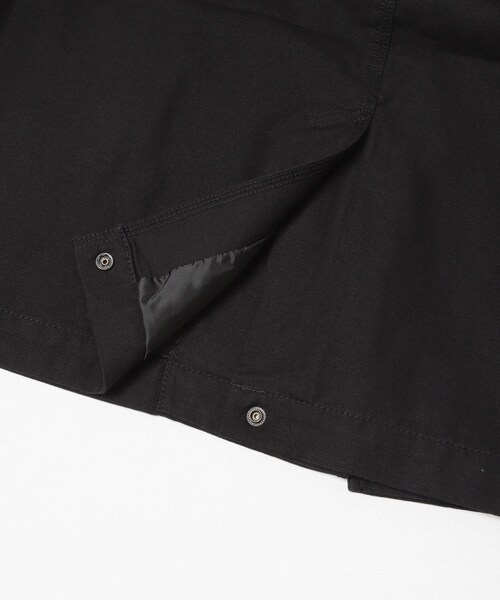 URBAN RESEARCH Sonny Label（アーバンリサーチサニーレーベル）の「carhartt　WEBSTER COAT（ステンカラーコート・メンズ・Black・S/M）」の18枚目の写真