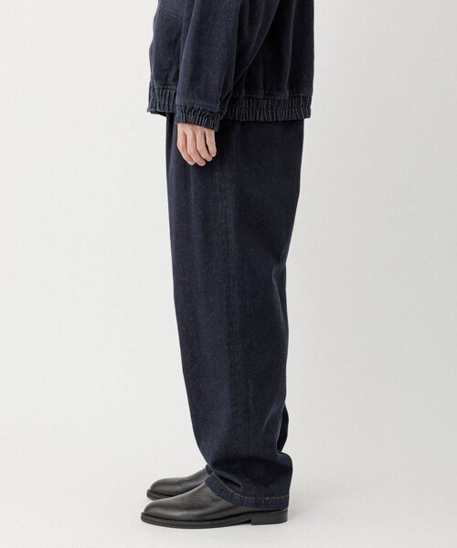 ADAM ET ROPE'(アダムエロペ)の「13oz デニムワイドイージーパンツ / ADAM ET ROPE' JEANS(デニムパンツ・メンズ・ブラック系/ネイビー・L/M/S)」の10枚目の写真