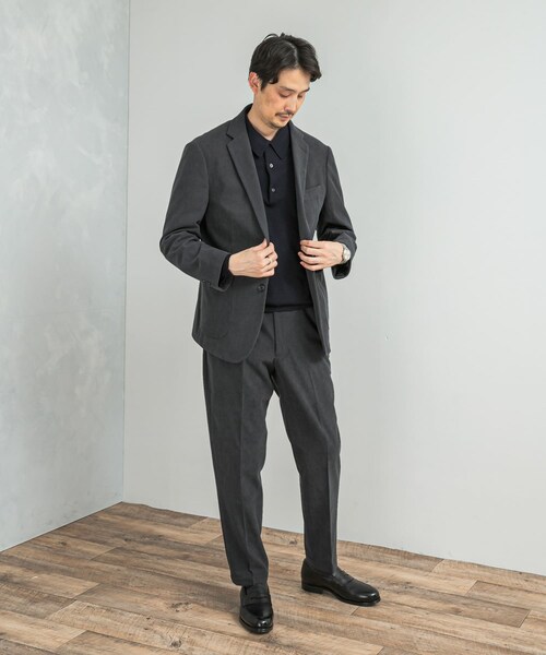 URBAN RESEARCH DOORS（アーバンリサーチドアーズ）の「LIFE STYLE TAILOR　コーデュロイコンフォータブルジャケット（その他アウター・メンズ・BLUE GRAY/OLIVE/BROWN・S/M/L/XL）」の10枚目の写真