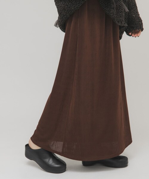 KBF（ケイビーエフ）の「シャイニーイージースカート（スカート・レディース・GRAY/BROWN/BLACK・One）」の22枚目の写真