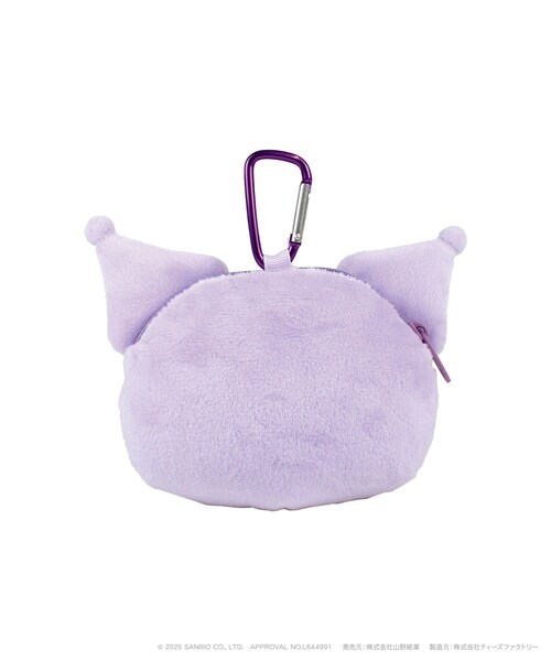 ROPE' PICNIC（ロペピクニック）の「【SANRIO CHARACTERS/サンリオキャラクターズ】ぬいぐるみファスナーマスコット（キーホルダー・レディース・ホワイト/ラベンダー・F）」の9枚目の写真