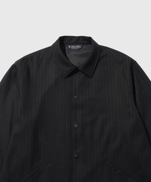 ADAM ET ROPE'(アダムエロペ)の「《別注》【Brooks Brothers/ブルックス ブラザーズ】EX COACH JKT(その他アウター・メンズ・ブラック・L/M/XL)」の5枚目の写真