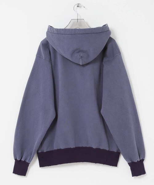 URBAN RESEARCH(アーバンリサーチ)の「NEXUSVII. DAMAGED 2TONE AFTER HOODY(パーカー・メンズ・FADE NAVY/FADE BLACK・M/L)」の13枚目の写真