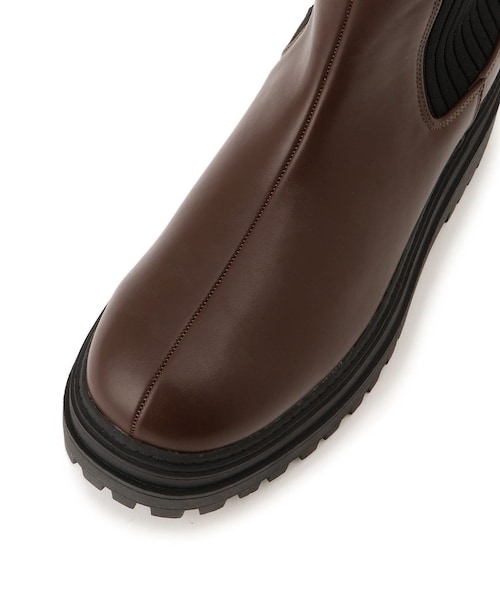 VIS(ビス)の「タンクソールサイドニットブーツ(ブーツ・レディース・ブラック/ブラウン・L/M/S)」の22枚目の写真