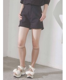 merry jenny | フリルチノショートパンツ(その他パンツ)