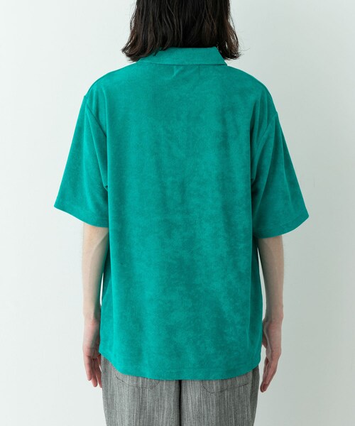 URBAN RESEARCH Sonny Label（アーバンリサーチサニーレーベル）の「配色パイルポロシャツ（ポロシャツ・メンズ・グレー/グリーン/ネイビー・M/L）」の15枚目の写真