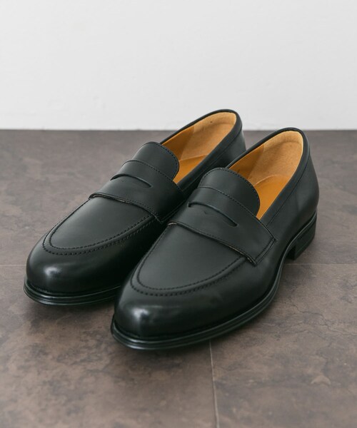 URBAN RESEARCH DOORS(アーバンリサーチドアーズ)の「LIFE STYLE TAILOR マルチスペックコインローファー(シューズ小物/雑貨・メンズ・BLACK・7/7.5/8/8.5)」の4枚目の写真