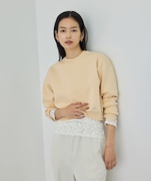 ROPE' | スウェットライクコンパクトニットプルオーバー/イージーケア(スウェット)