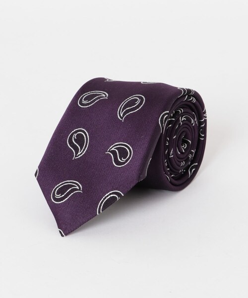 URBAN RESEARCH DOORS(アーバンリサーチドアーズ)の「LIFE STYLE TAILOR 26AW国内タイ ペイズリー2(ネクタイ・メンズ・01RED/02PURPLE・-)」の3枚目の写真