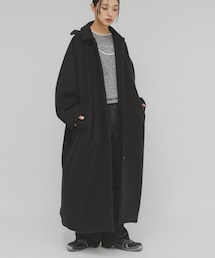 KBF | ステンカラーコクーンロングコート(ステンカラーコート)