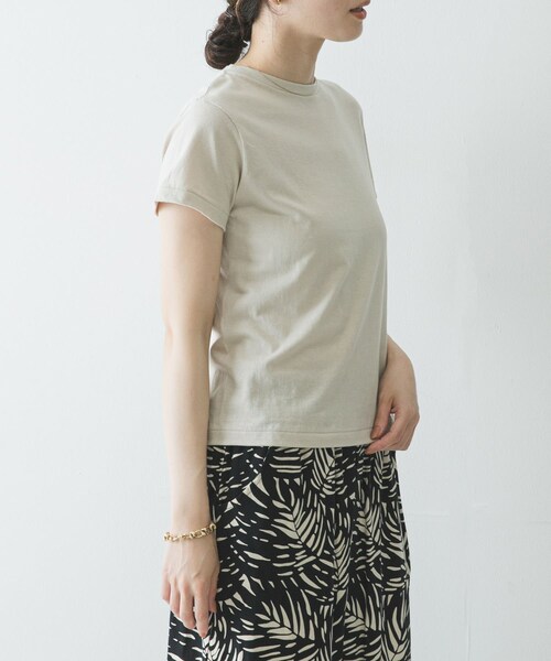 URBAN RESEARCH（アーバンリサーチ）の「HANES　2P クルーネックTシャツ（Tシャツ/カットソー・レディース・BEG/WHT/ASSORT・M）」の5枚目の写真