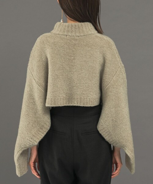 URBAN RESEARCH ROSSO（アーバンリサーチロッソ）の「クロップドマルチウェイニット（ニット/セーター・レディース・beige/aqua・FREE）」の19枚目の写真