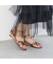 noyau | ノヤウ noyau ヒールクロスベルトサンダル (サンダル)