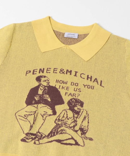 THE GOODLAND MARKET（ザグッドランドマーケット）の「old honey　45℃ KNIT TOPS（ニット/セーター・レディース・BROWN/YELLOW・Free）」の15枚目の写真