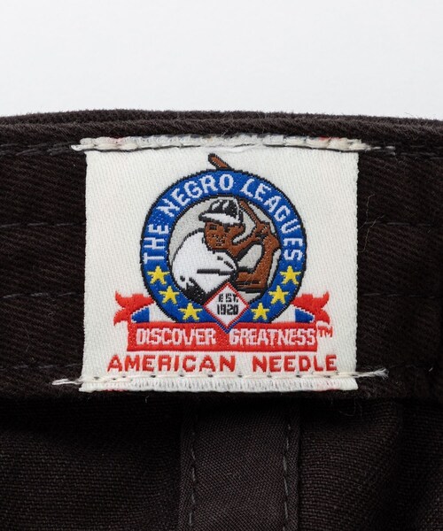 ADAM ET ROPE'(アダムエロペ)の「【AMERICAN NEEDLE】BASEBALL CAP(キャップ・レディース・ブラック/レッド・F)」の12枚目の写真