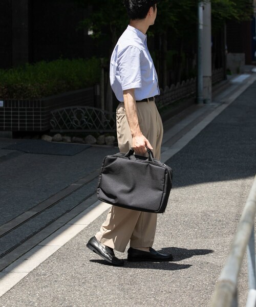 RODE SKO（ロデスコ）の「撥水タック3WAYリュックサック（バックパック/リュック・メンズ・BLACK/CHARCOAL・one）」の5枚目の写真