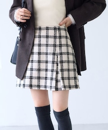 VIS（ビス）の「ロービングチェックミニスカート（スカート・レディース）」