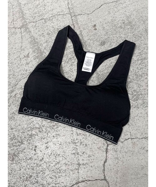 GYDA（ジェイダ）の「CalvinKlein NATURALS SEAMLESS BIKINI（ショーツ・レディース・ブラック/ベージュ・S）」の2枚目の写真