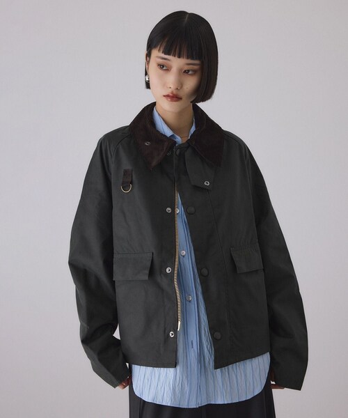 ADAM ET ROPE'(アダムエロペ)の「【J’aDoRe限定】【Barbour(バブアー)】SPEY WAX JACKET(その他アウター・レディース・ブラック/カーキ・M/S)」の13枚目の写真