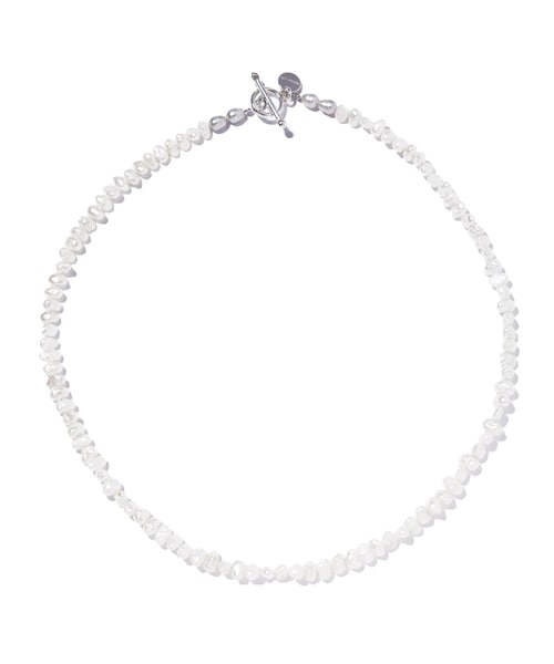 ROPE'（ロペ）の「【J'aDoRe限定】【les bonbon】effortles pearl choker（ネックレス・レディース・シルバー・F）」の3枚目の写真