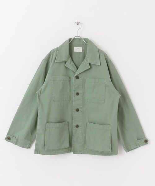 URBAN RESEARCH Sonny Label（アーバンリサーチサニーレーベル）の「ツイルミリタリーシャツジャケット（ミリタリージャケット・メンズ・カモ柄/カーキ・M/L）」の11枚目の写真