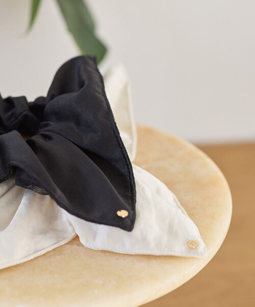 VIS（ビス）の「レースコンビシュシュ（シュシュ・レディース・ブラック/キナリ・F）」の6枚目の写真