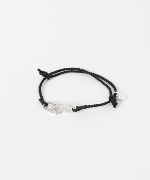 URBAN RESEARCH(アーバンリサーチ)の「XOLO Anchor Silk Code Bracelet(ブレスレット・メンズ・BLACK/NAVY/GRAY・FREE)」の5枚目の写真