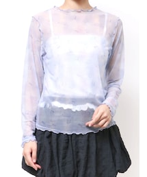 merry jenny | 【WICKED】シアートップス(Tシャツ/カットソー)