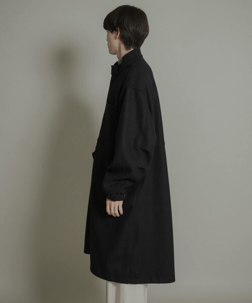 SENSE OF PLACE by URBAN RESEARCH（センスオブプレイスバイアーバンリサーチ）の「『UR TECH』 カットメルトンモッズコート（モッズコート・メンズ・BLACK/KHAKI・M/L）」の13枚目の写真