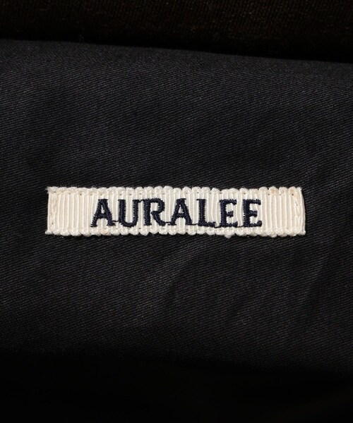 ADAM ET ROPE'（アダムエロペ）の「【AURALEE/オーラリー】REVERSIBLE WOOL TWISTED TWILL / SHEEP LEATHER HALF COAT（ダウンジャケット/コート・メンズ・ダークブラウン・3/4）」の12枚目の写真