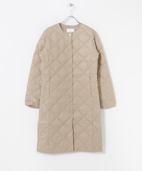 URBAN RESEARCH ROSSO（アーバンリサーチロッソ）の「TAION　CREW NECK LONG DOWN COAT（その他アウター・レディース・OFFWHITE/BLACK/OLIVE/GBEIGE/DNAVY・M/L/XL）」の3枚目の写真