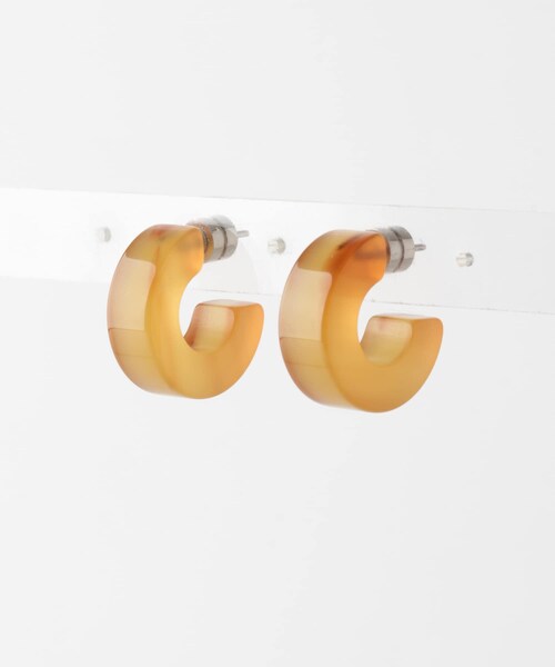 URBAN RESEARCH DOORS（アーバンリサーチドアーズ）の「MACHETE 　 Muse Hoop（ピアス（両耳用）・レディース・Prism/Cognac/Ivory・one）」の5枚目の写真