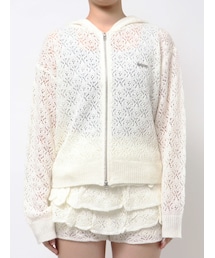 EMODA | シアーニットフーディ(パーカー)