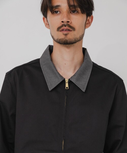 URBAN RESEARCH(アーバンリサーチ)の「Dickies × semoh for URBAN RESEARCH EISENHOWER JACKET(ブルゾン・メンズ・BLACK/GREY・1/2/3)」の9枚目の写真