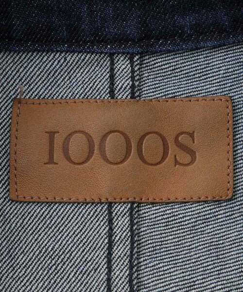 ADAM ET ROPE'(アダムエロペ)の「【THOUSANDS/サウザンズ】SELVAGE DENIM TRUCK JACKET(デニムジャケット・メンズ・ブラック/ネイビー・L/M)」の12枚目の写真