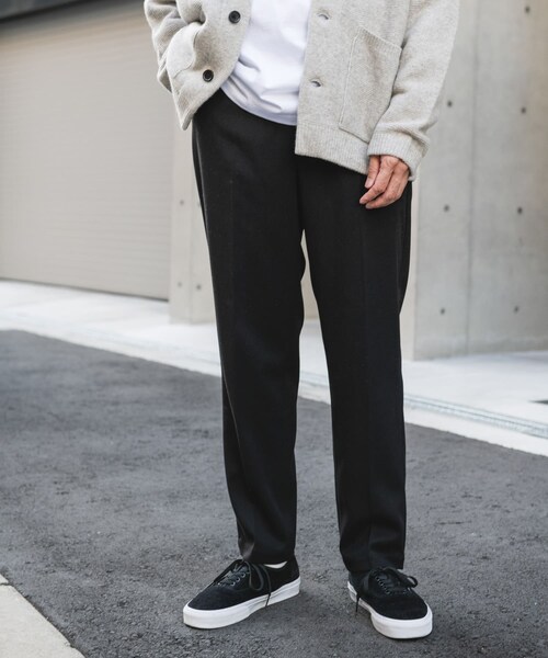 URBAN RESEARCH DOORS（アーバンリサーチドアーズ）の「ウールライクテーパードトラウザー（その他パンツ・メンズ・GREIGE/BROWN/BLACK・S/M/L）」の5枚目の写真