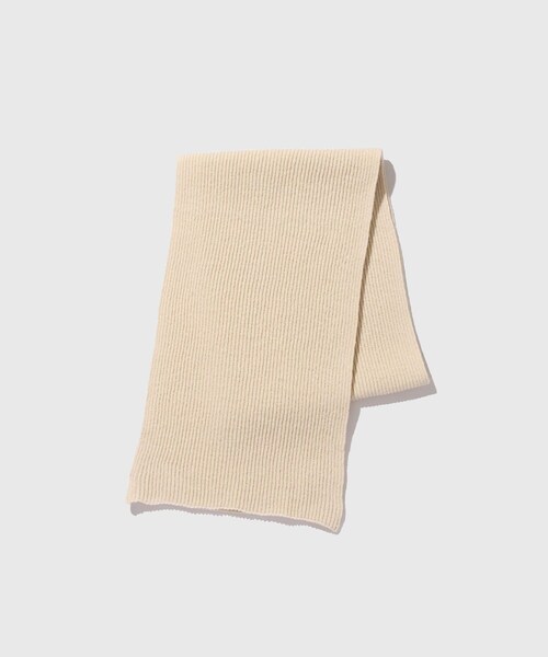ADAM ET ROPE'(アダムエロペ)の「【Yonetomi/ヨネトミ】RIGID CASHMERE MUFFLER(マフラー・メンズ・キナリ・F)」の2枚目の写真