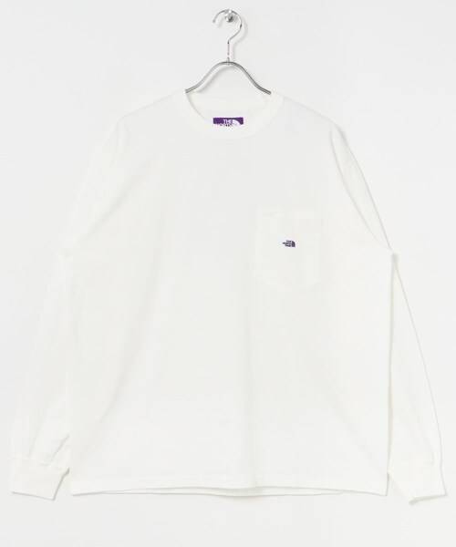 URBAN RESEARCH（アーバンリサーチ）の「THE NORTH FACE PURPLELABEL　7oz L/S Pocket T-shirts（Tシャツ/カットソー・メンズ・Off White/A Gray/Black・M/L）」の12枚目の写真