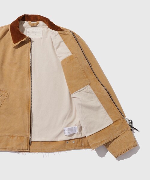 ADAM ET ROPE'（アダムエロペ）の「【CAMIEL FORTGENS/カミエル フォートヘンス】WORKER JACKET（その他アウター・メンズ・ベージュ・M/S）」の12枚目の写真