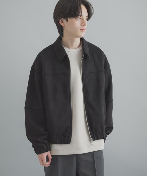 SENSE OF PLACE by URBAN RESEARCH（センスオブプレイスバイアーバンリサーチ）の「F/S ZIPブルゾン（ブルゾン・メンズ・BLACK/BEIGE/KHAKI・M/L）」の8枚目の写真