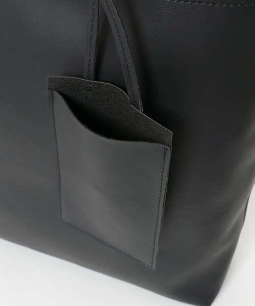 ITEMS URBANRESEARCH(アイテムズ アーバンリサーチ)の「フェイクレザー トートバッグ(トートバッグ・メンズ・GRN/BLK/BRN・-)」の9枚目の写真