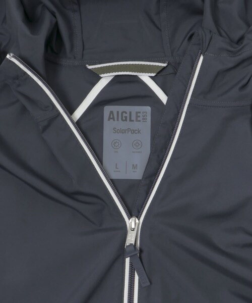 THE GOODLAND MARKET（ザグッドランドマーケット）の「AIGLE　UVカット ソーラーパック フーデッドジャケット（ブルゾン・レディース・SOUVENIR/SAUGE/MARAIS/EMPIRE・M/L）」の20枚目の写真