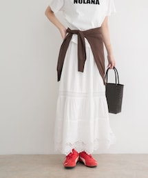 ITEMS URBANRESEARCH | コットンレーススカート(スカート)