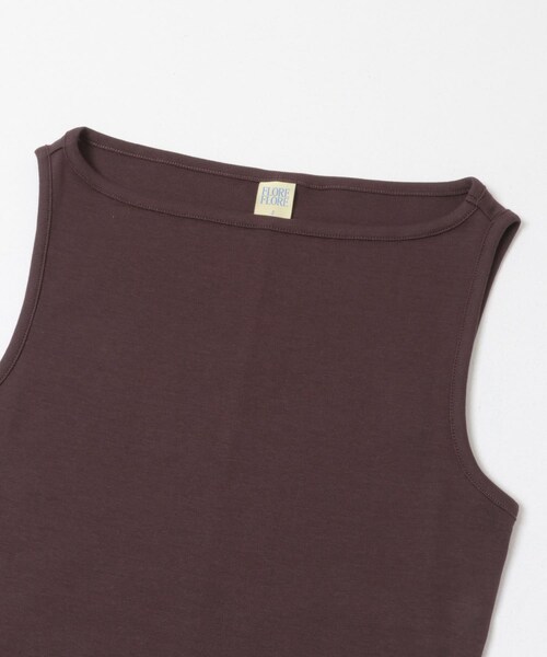 URBAN RESEARCH(アーバンリサーチ)の「FLORE FLORE TIMMI TANK(タンクトップ・レディース・BLACK/CHOCO PLUM/EVERGREEN/NAVY/MULBERRY・S)」の13枚目の写真