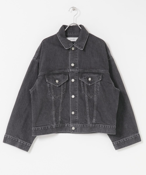 かぐれ（カグレ）の「HARi　WIDE SLEEVE DENIM JACKET（デニムジャケット・レディース・BLACK・2）」の15枚目の写真