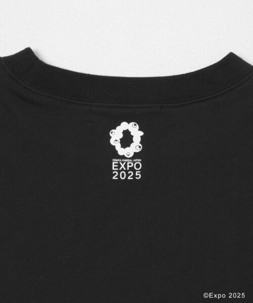 THE GOODLAND MARKET(ザグッドランドマーケット)の「EXPO2025 SWEATSHIRTS(スウェット・メンズ・WHITE/BLACK/C.GRAY/C.GR×BK・S/M/L)」の19枚目の写真