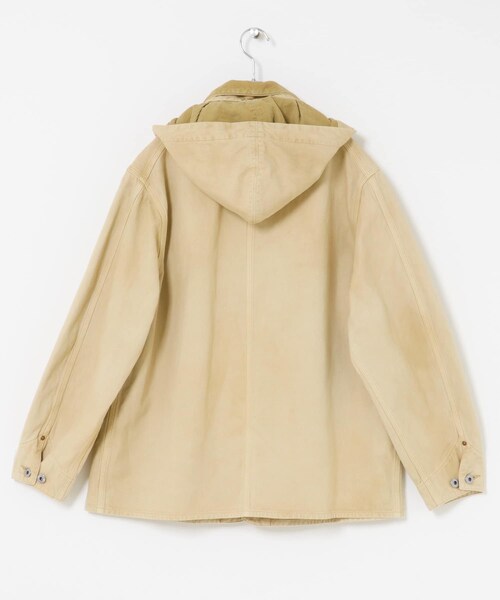 URBAN RESEARCH（アーバンリサーチ）の「A PRESSE　Vintage Silk Hemp Coverall Jacket（カバーオール・メンズ・BLACK/BEIGE・2/3）」の14枚目の写真