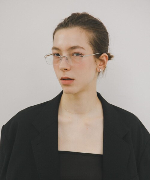URBAN RESEARCH（アーバンリサーチ）の「decor『デコール』　Eyewear Rimless（メガネ・レディース・BROWN/SILVER・-）」の2枚目の写真