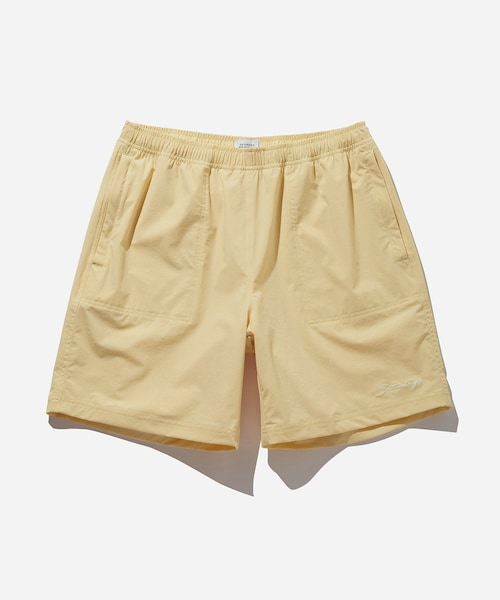 Saturdays NYC(サタデーズ ニューヨークシティ )の「TYLER STRETCH SHORT(水着・レディース・ベージュ/ピンク・L/M/S/XL/XS)」の4枚目の写真